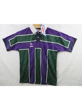NWT Vintage 90s Y2K Xara Men's Medium Polyester Soccer Jersey Shirt